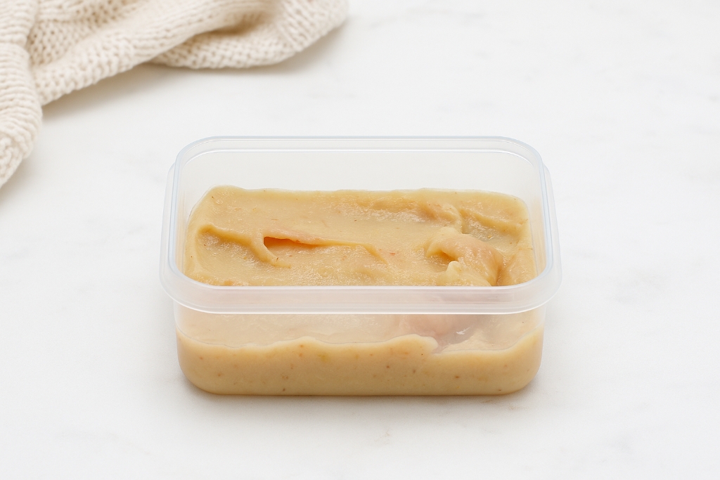 Яблочно-банановое пюре