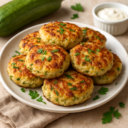 Куриные котлеты с кабачком