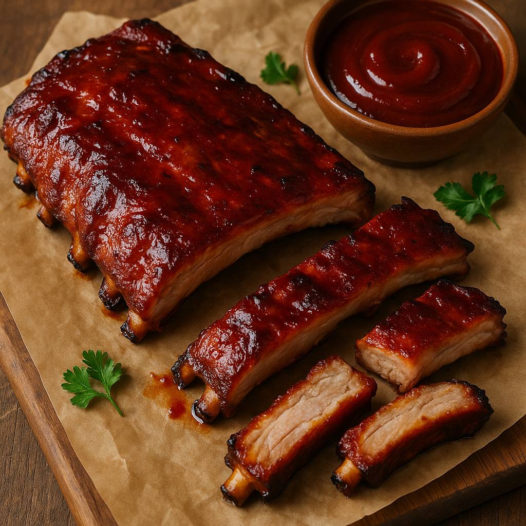 Нежные ребрышки BBQ