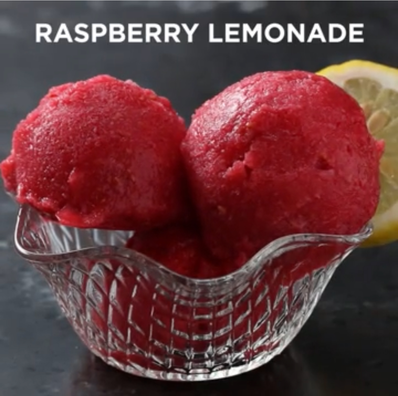 Малиновый щербет