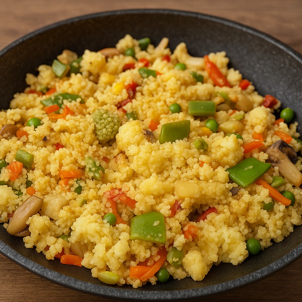 Кускус с овощами