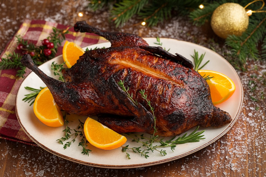 Утка с апельсиновым соусом