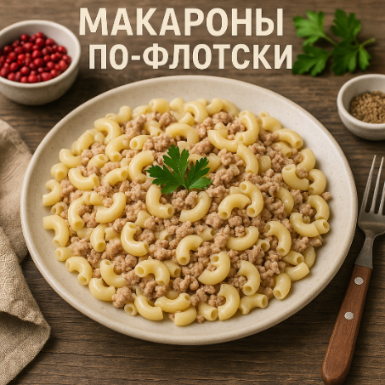 Макароны по-флотски 