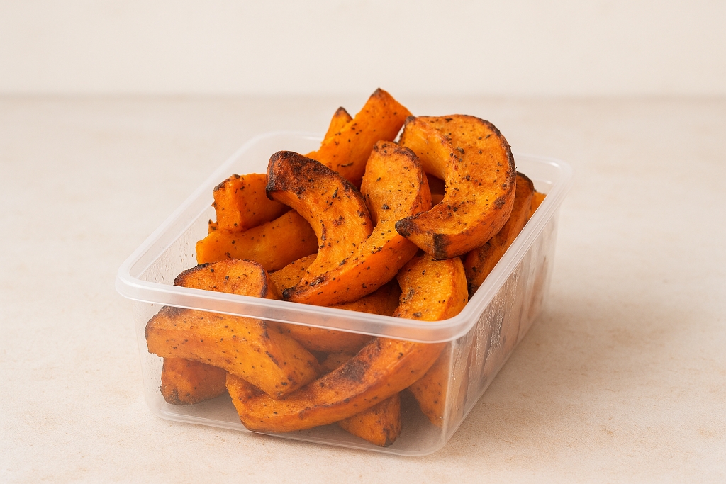 Запеченная тыква с травами