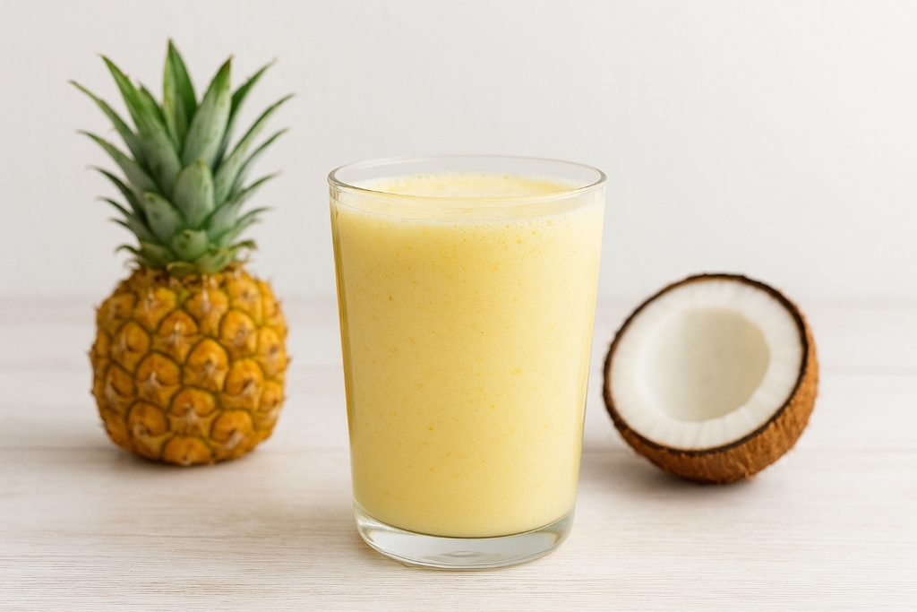 Кокосово-ананасовый шейк
