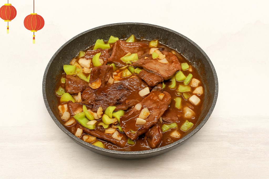 Говядина с черным прецем