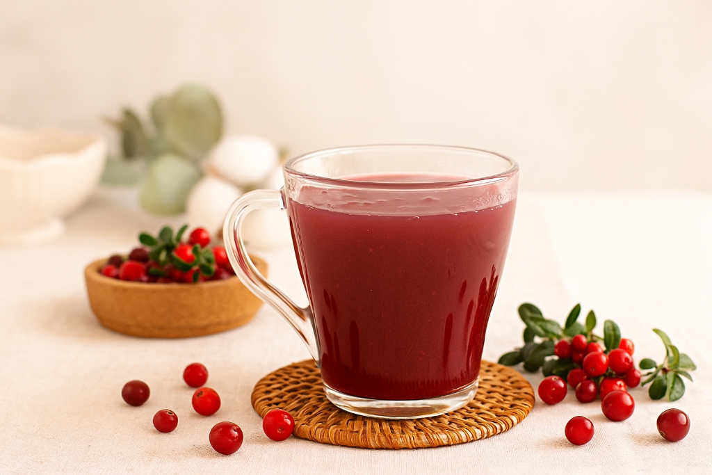 Кисель клюквенно-брусничный