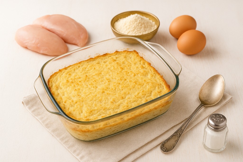 Суфле из куриного филе