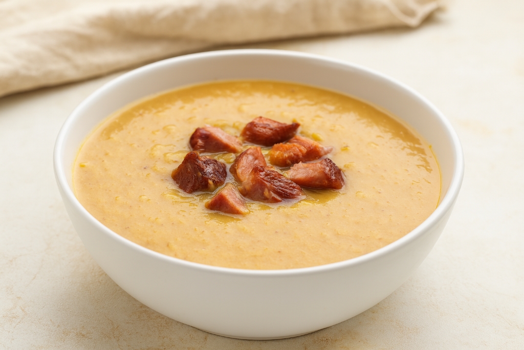 Гороховый суп с копченостями