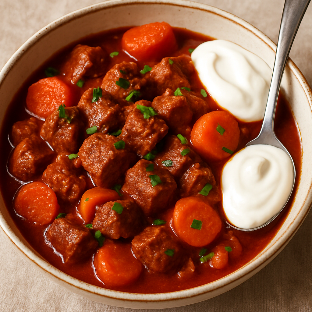 Гуляш из говядины