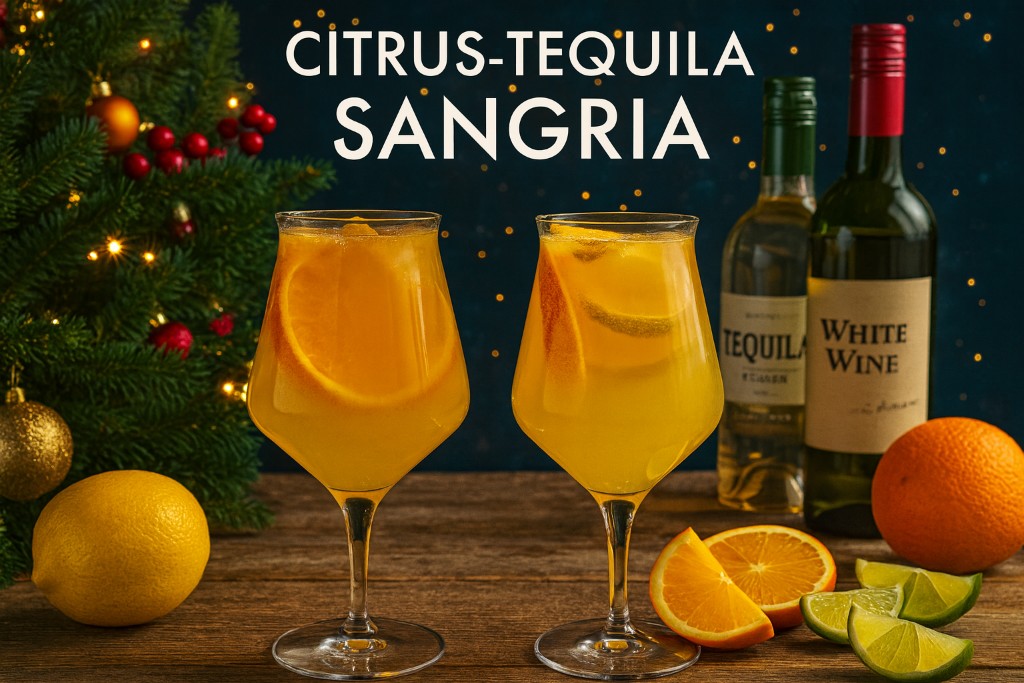 Цитрусовая текила сангрия